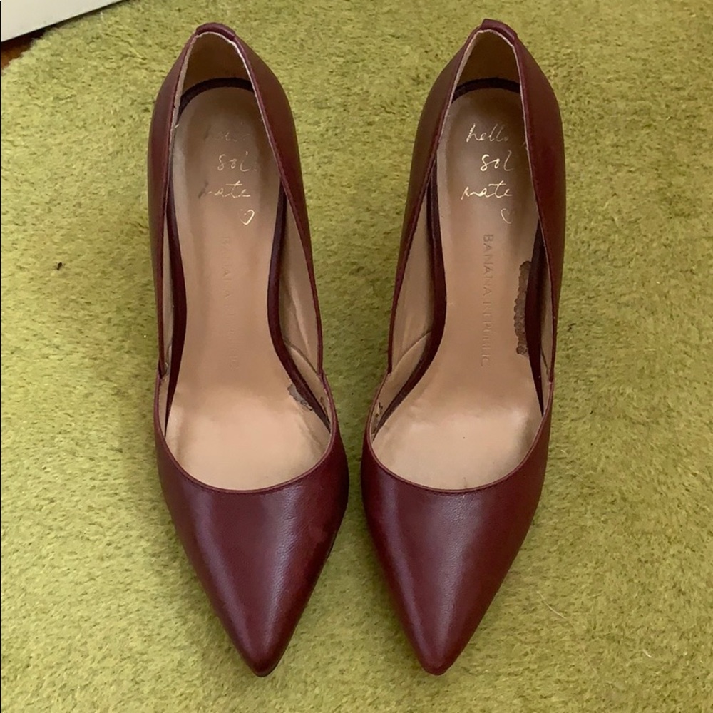 Banana republic heels! SO cute but professional